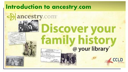 Intro to ancestry.com